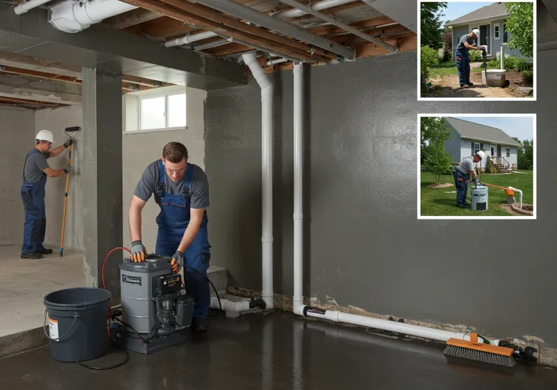 Basement Waterproofing and Flood Prevention process in Pinetops, NC